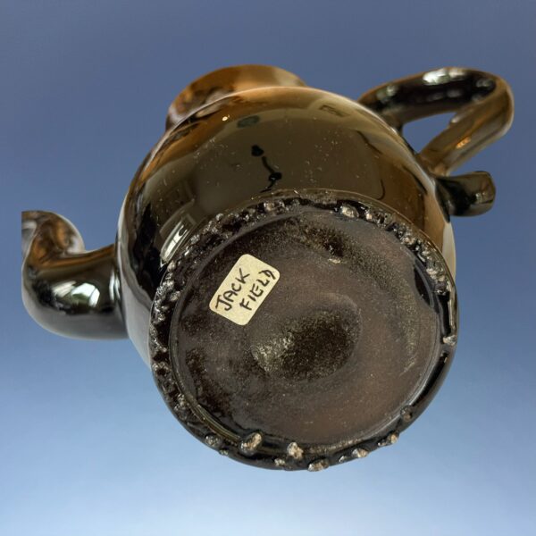 C18th Jackfield Pottery Small Coffee Pot (without lid) - Image 8