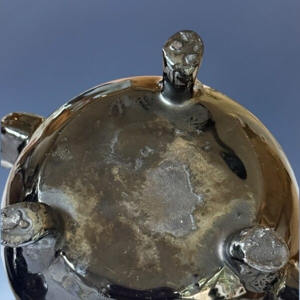 C18th Jackfield Pottery Small Teapot and Cover - Image 16