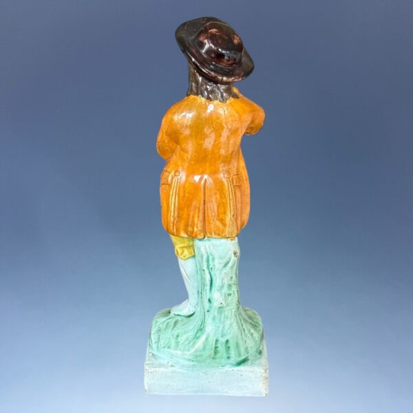 Early Staffordshire (Prattware) Figure of AUTUMN - Image 11
