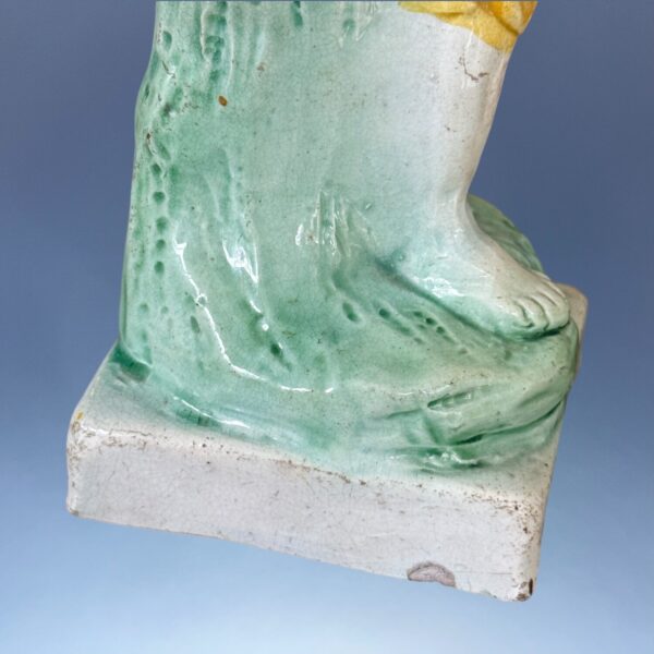 Early Staffordshire (Prattware) Figure of AUTUMN - Image 9