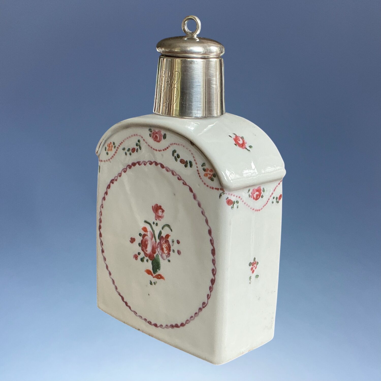 Chinese Export Porcelain Tea Cannister - Image 4