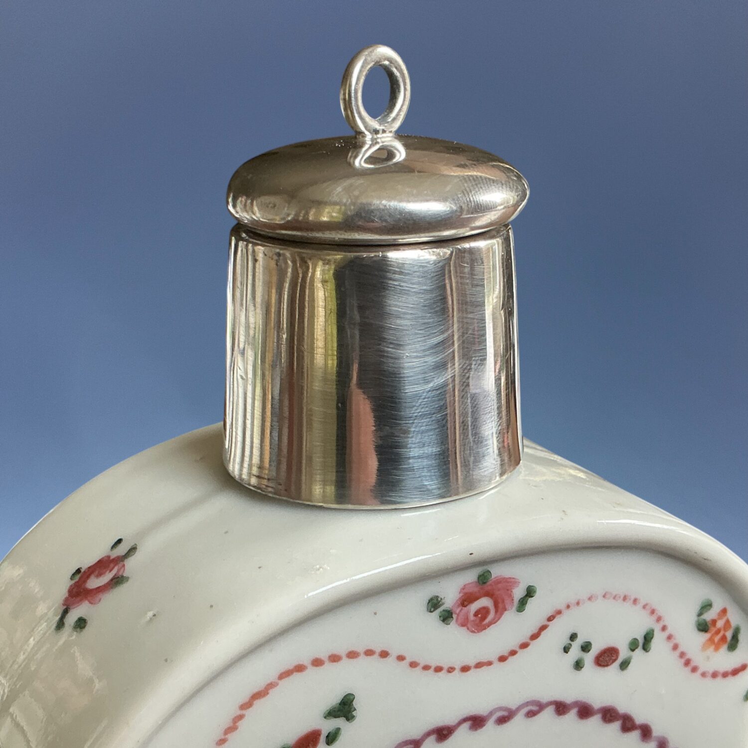 Chinese Export Porcelain Tea Cannister - Image 8