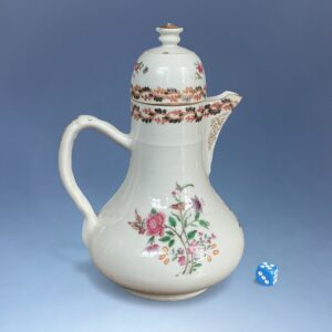 Chinese Export Porcelain Coffee Jug & Cover