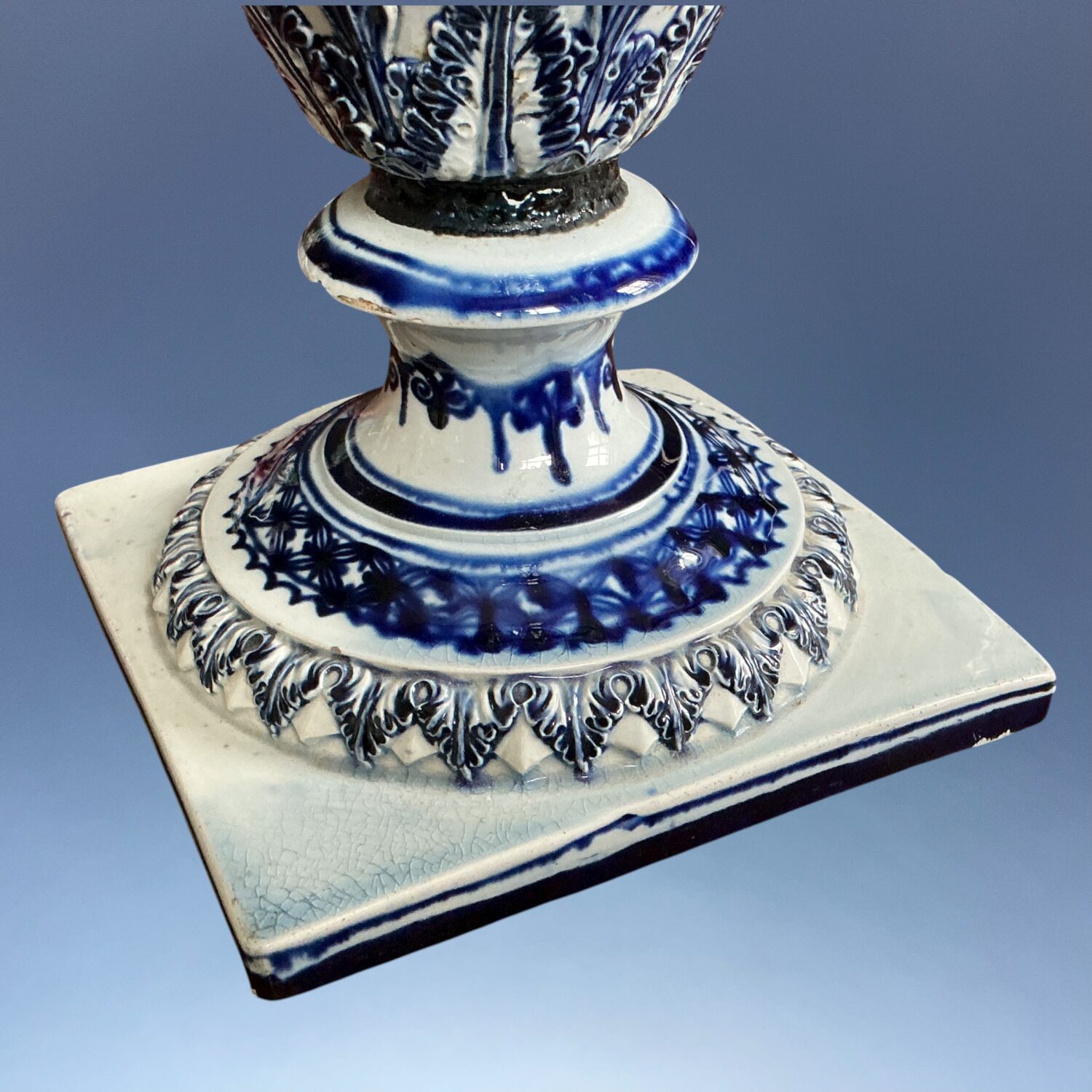 English Pottery Neo Classical Style Vase - Image 4