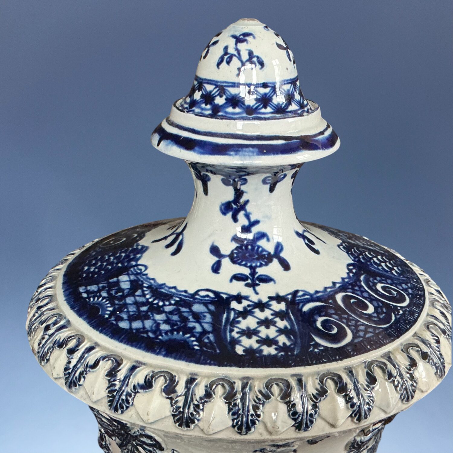 English Pottery Neo Classical Style Vase - Image 2