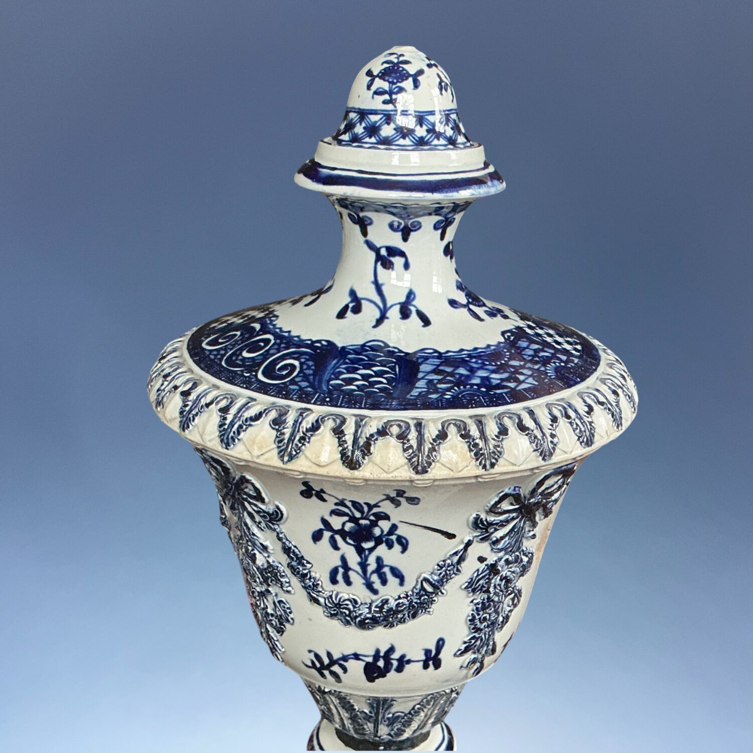 English Pottery Neo Classical Style Vase - Image 6