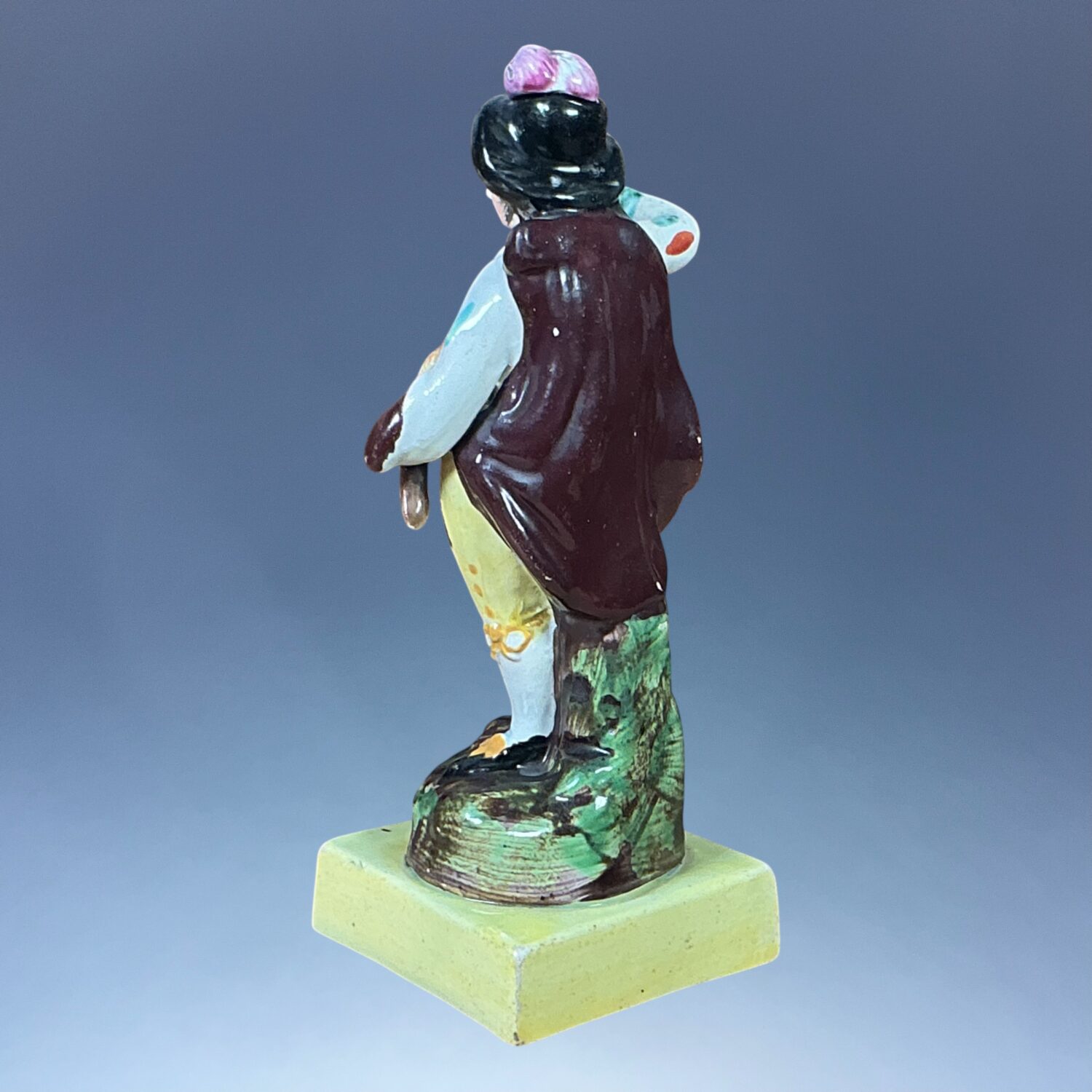 Fine Staffordshire Pottery Figure Emblematic of Fire (b) - Image 5