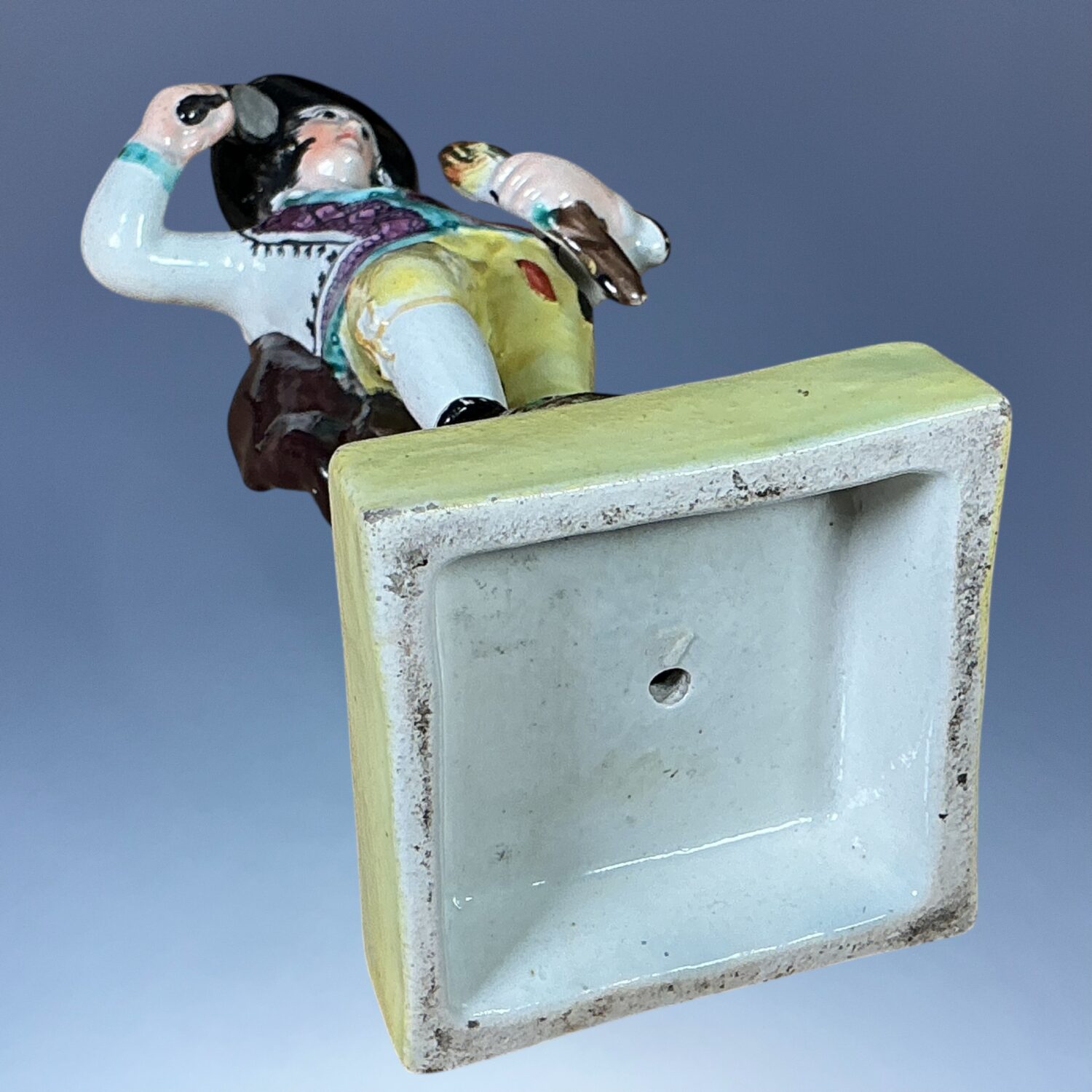 Fine Staffordshire Pottery Figure Emblematic of Fire (b) - Image 6