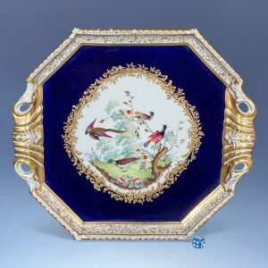 Derby Porcelain - Sevres Style Tea Tray - c1835