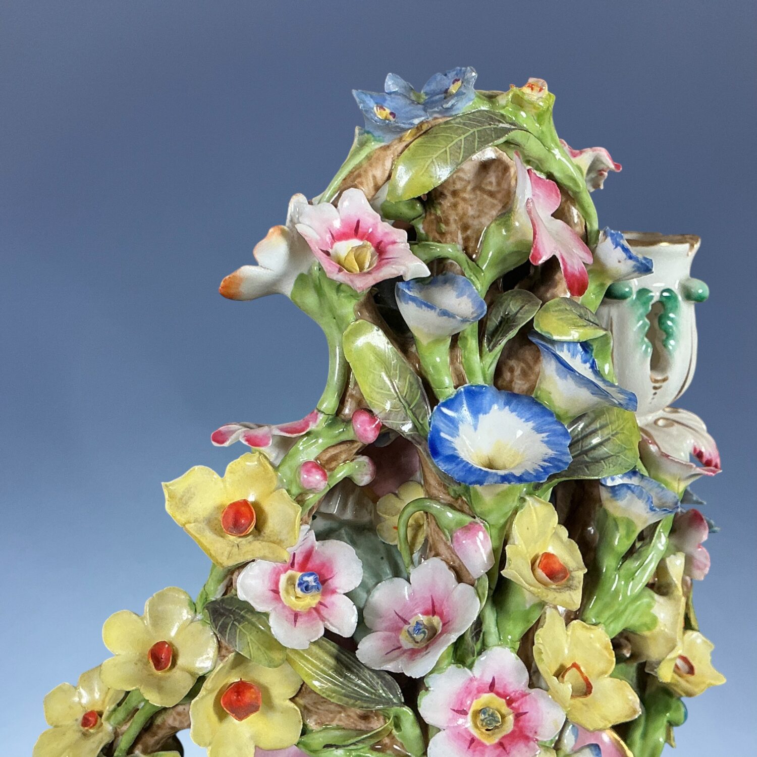 Pair of Derby Porcelain ‘Musician’ Candlesticks, - Image 8