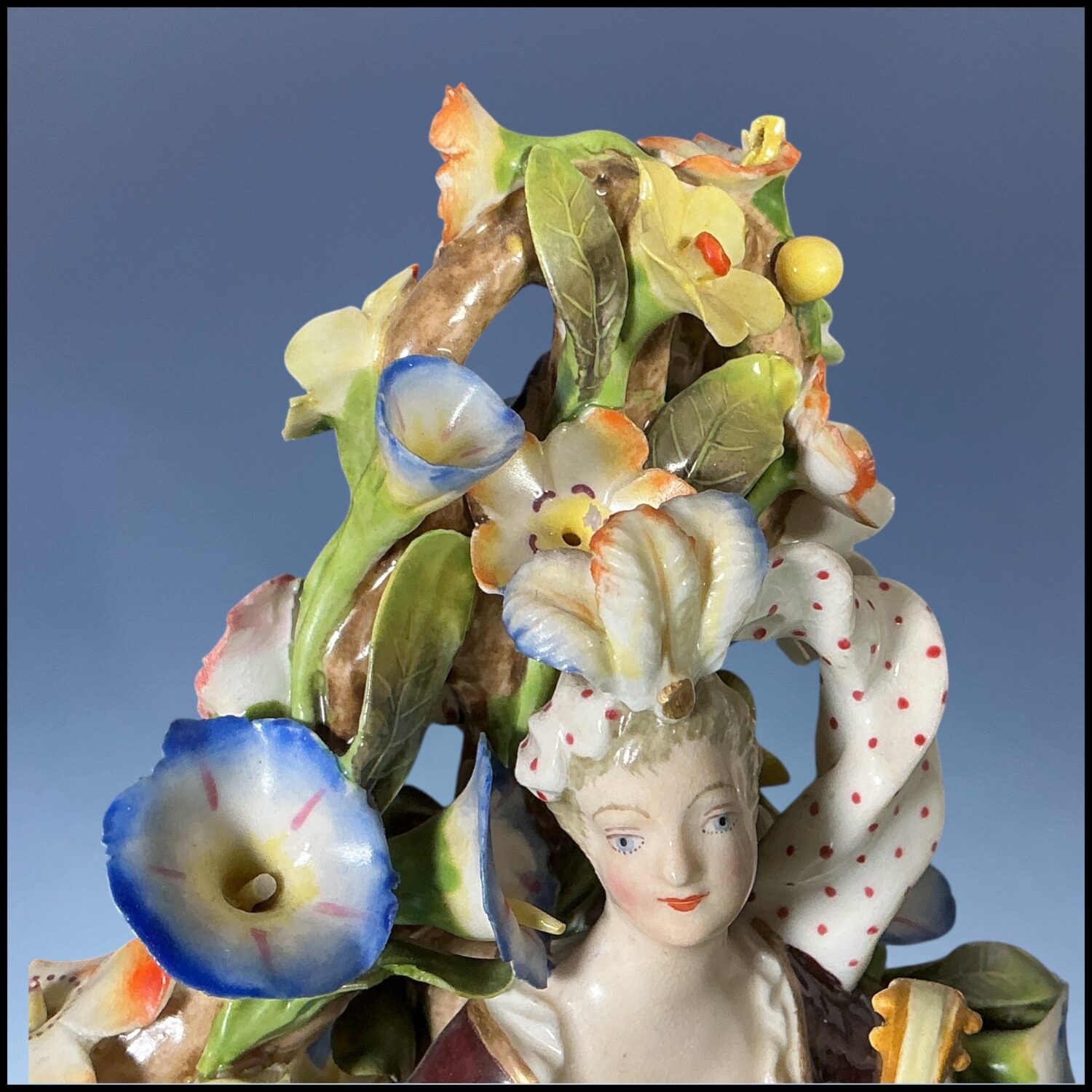 Pair of Derby Porcelain ‘Musician’ Candlesticks, - Image 11