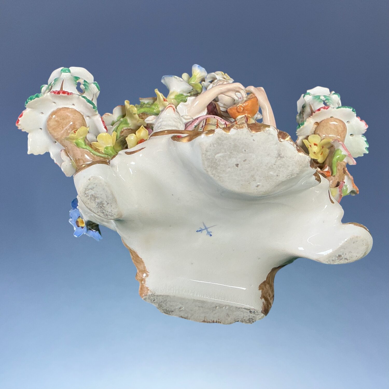 Pair of Derby Porcelain ‘Musician’ Candlesticks, - Image 17