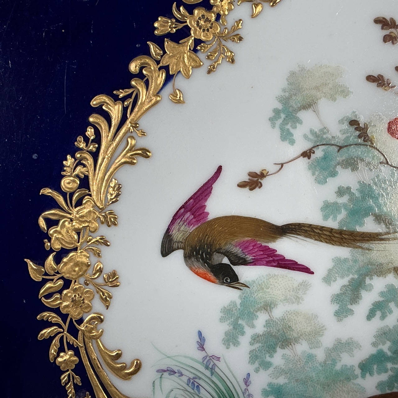 Derby Porcelain - Sevres Style Tea Tray - c1835 - Image 5