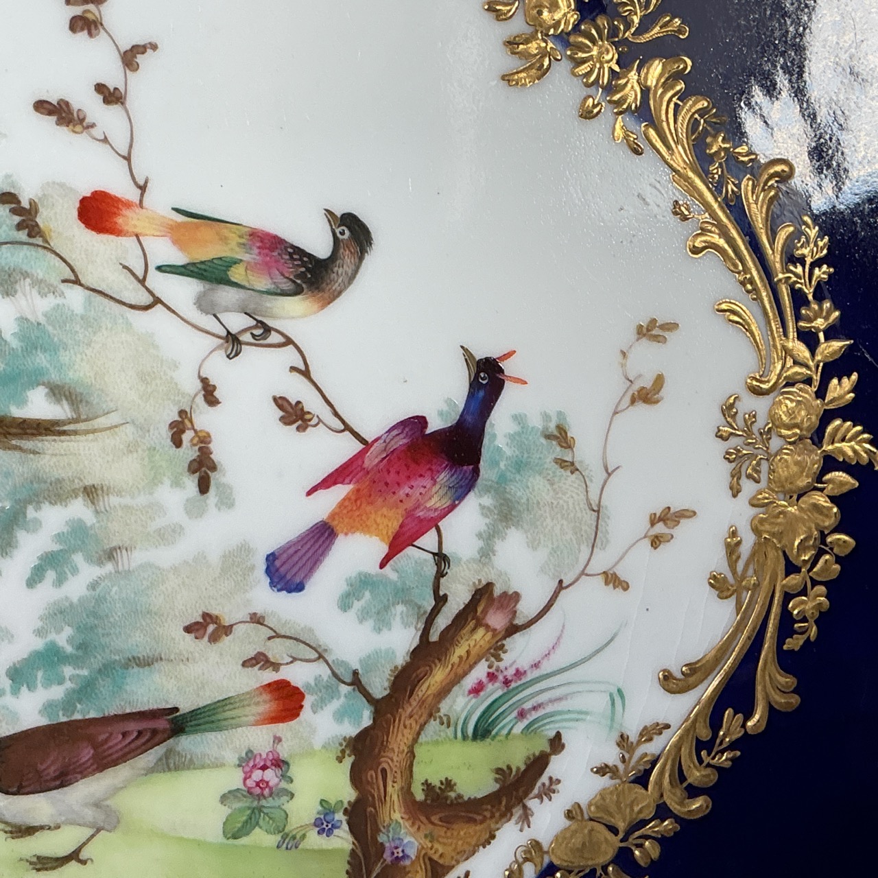 Derby Porcelain - Sevres Style Tea Tray - c1835 - Image 13