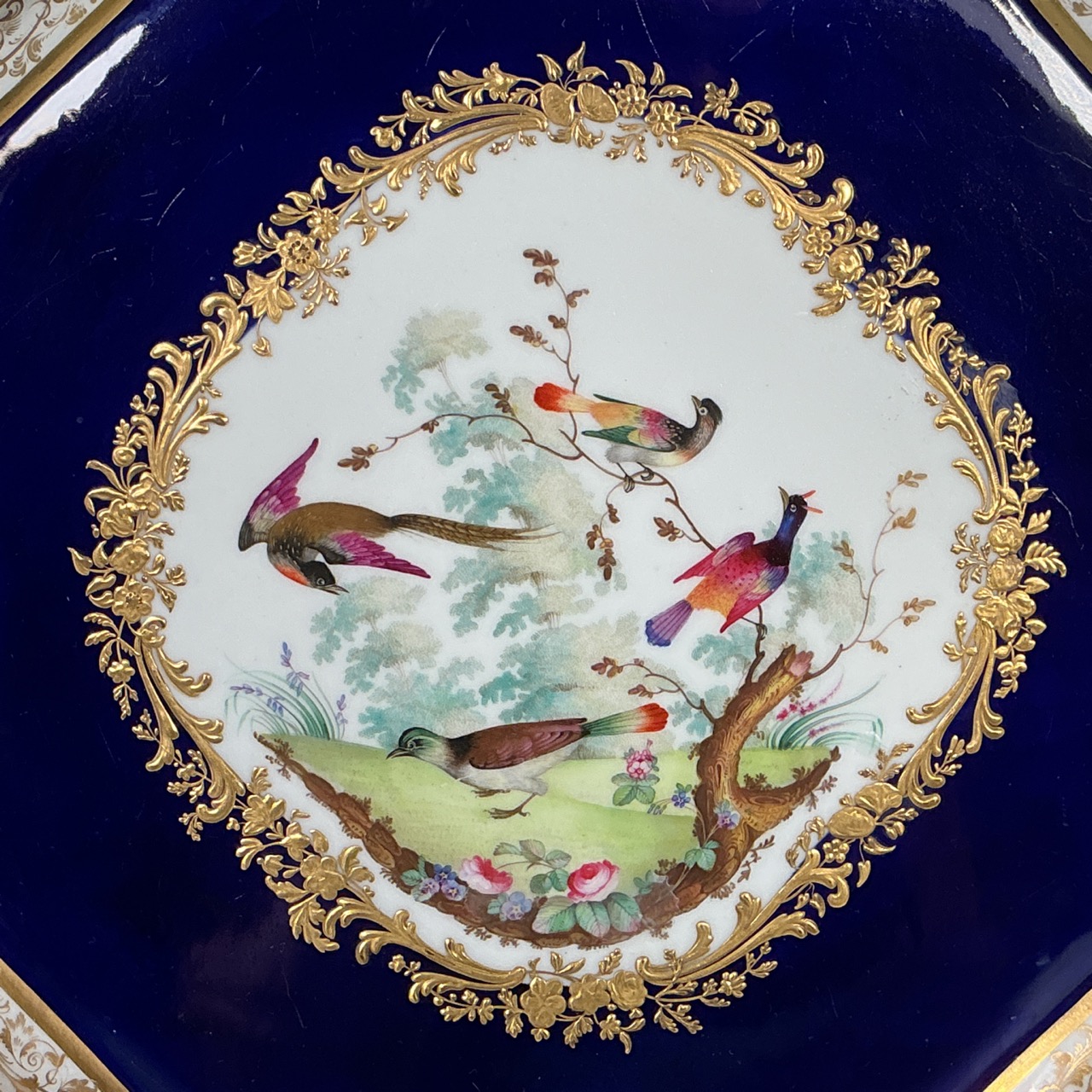 Derby Porcelain - Sevres Style Tea Tray - c1835 - Image 2