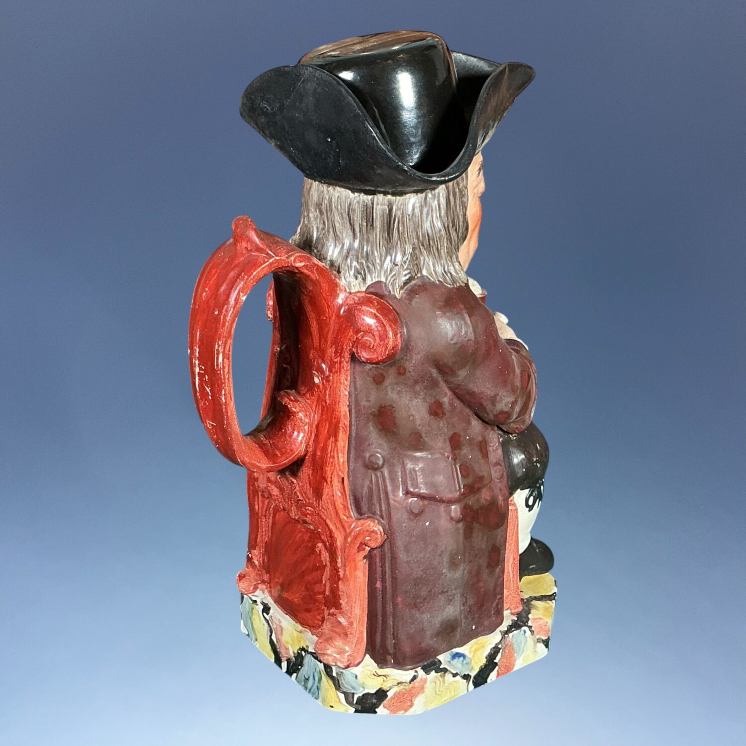 Early Staffordshire Pottery Toby Jug - J Neale type, with a Lid. - Image 8