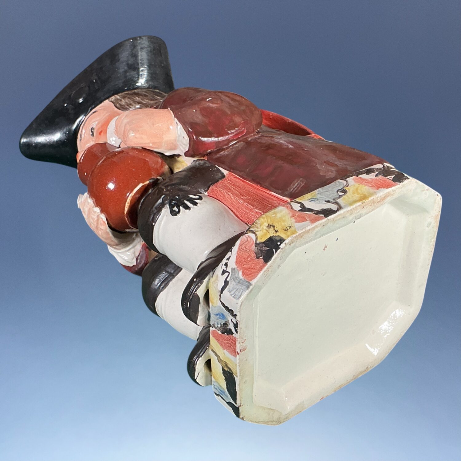 Early Staffordshire Pottery Toby Jug - J Neale type, with a Lid. - Image 13