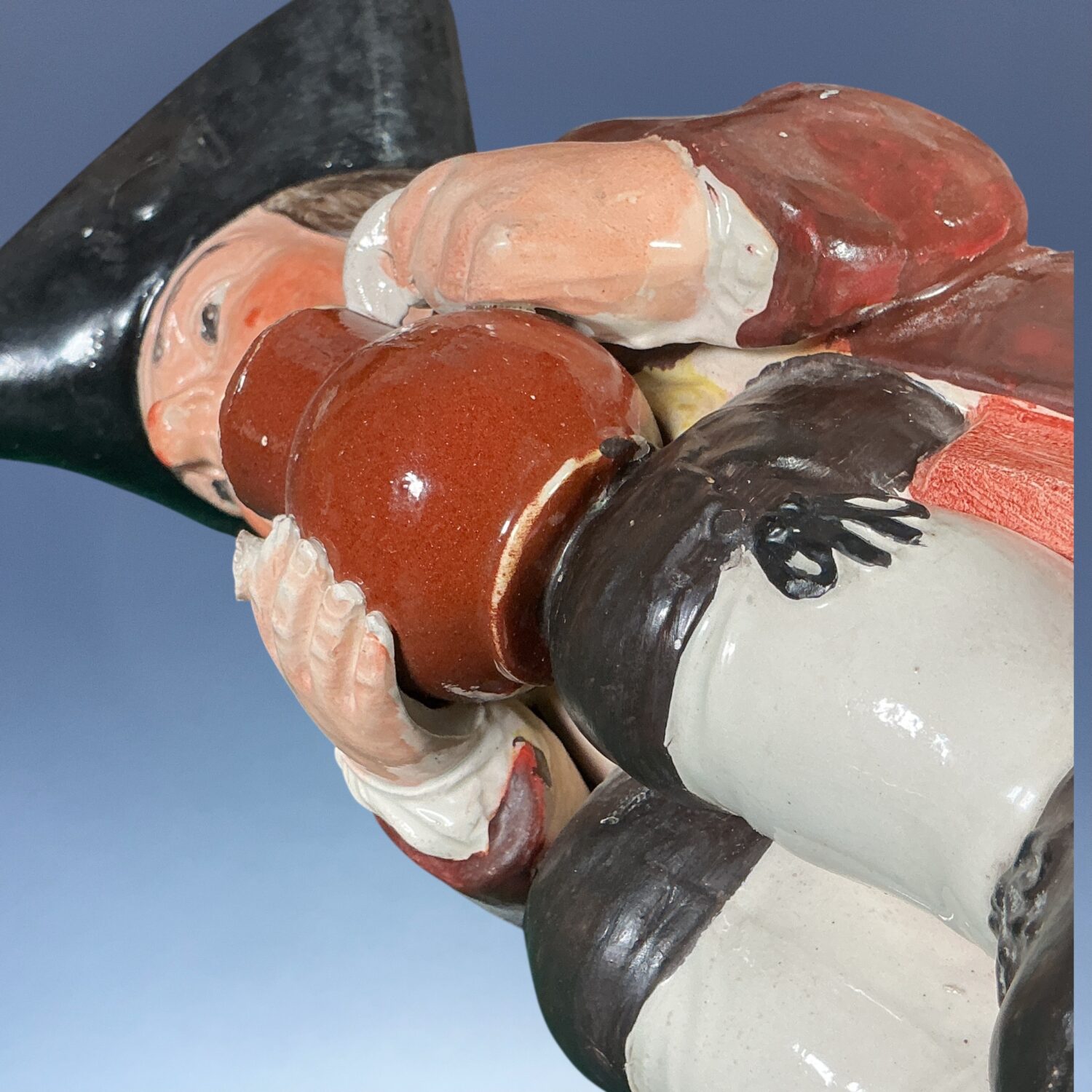 Early Staffordshire Pottery Toby Jug - J Neale type, with a Lid. - Image 14