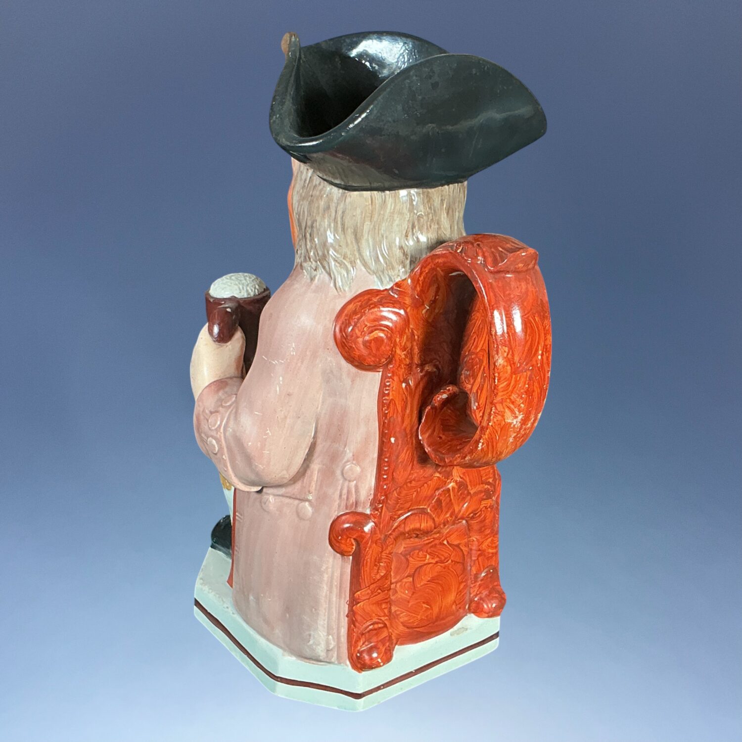 Early Staffordshire Pottery Toby Jug. - Image 7