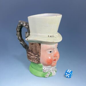 Early C19th Staffordshire Pottery John Liston - Paul Pry Mug.