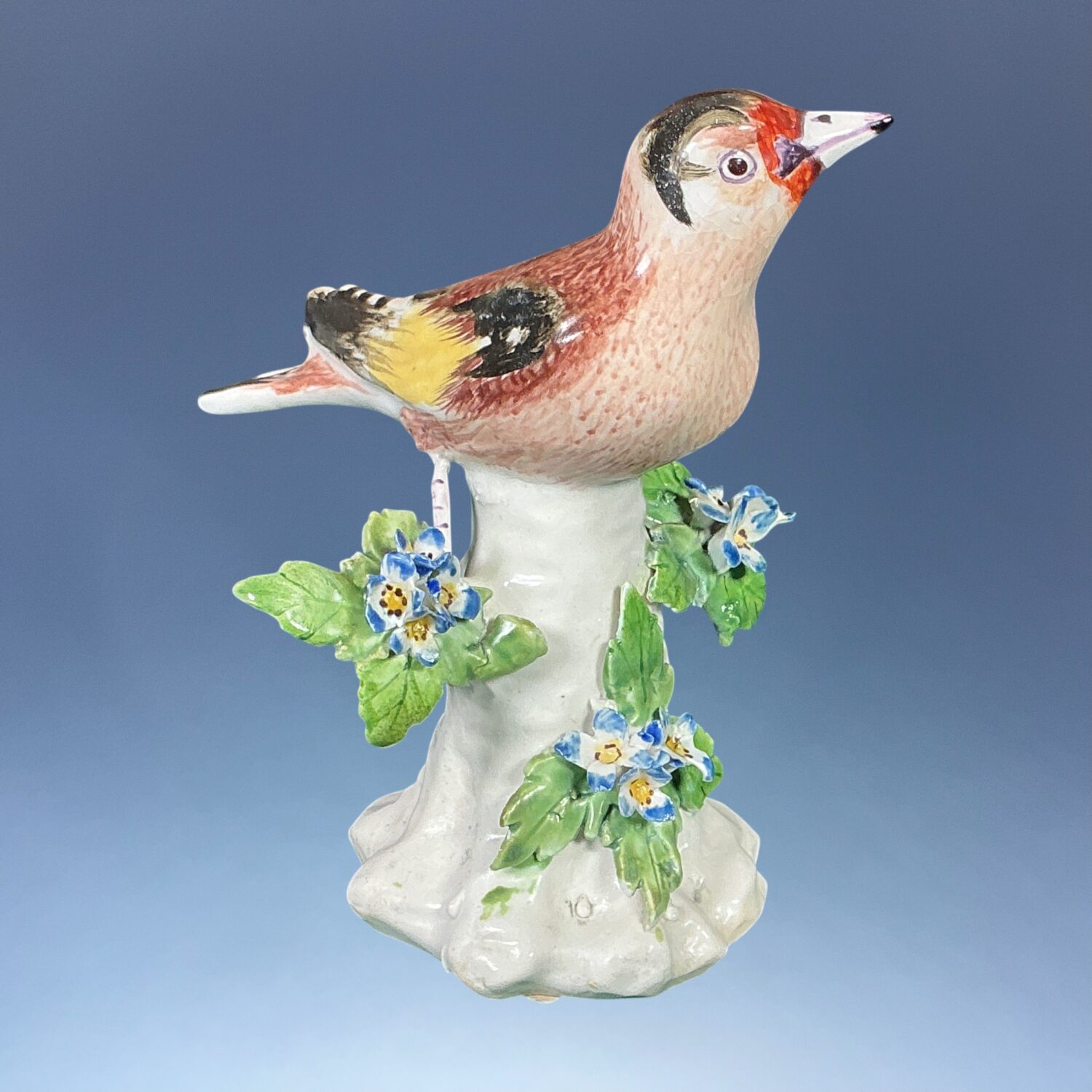 C18th Derby Porcelain Model of a Goldfinch - Image 5