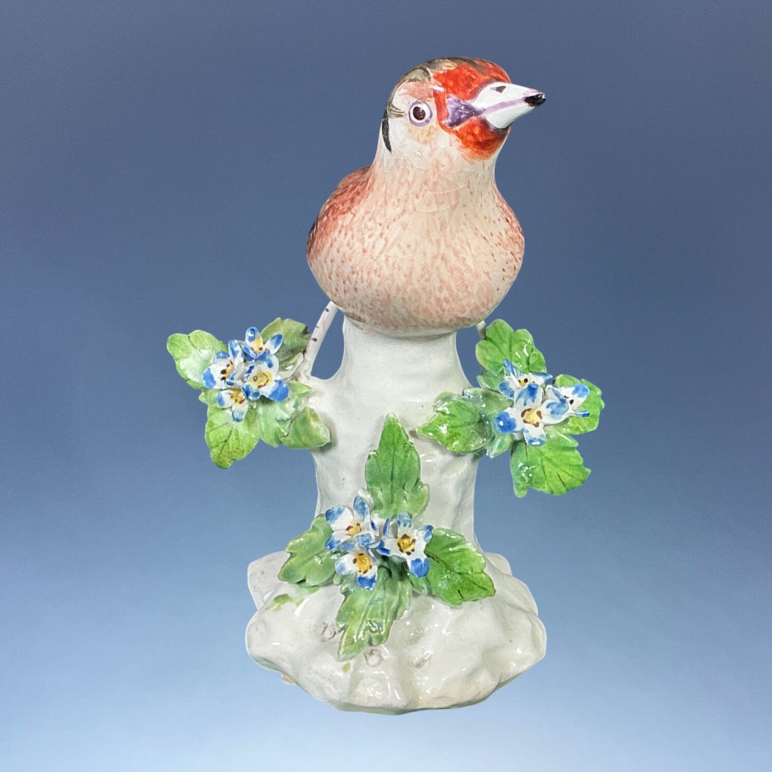 C18th Derby Porcelain Model of a Goldfinch - Image 4