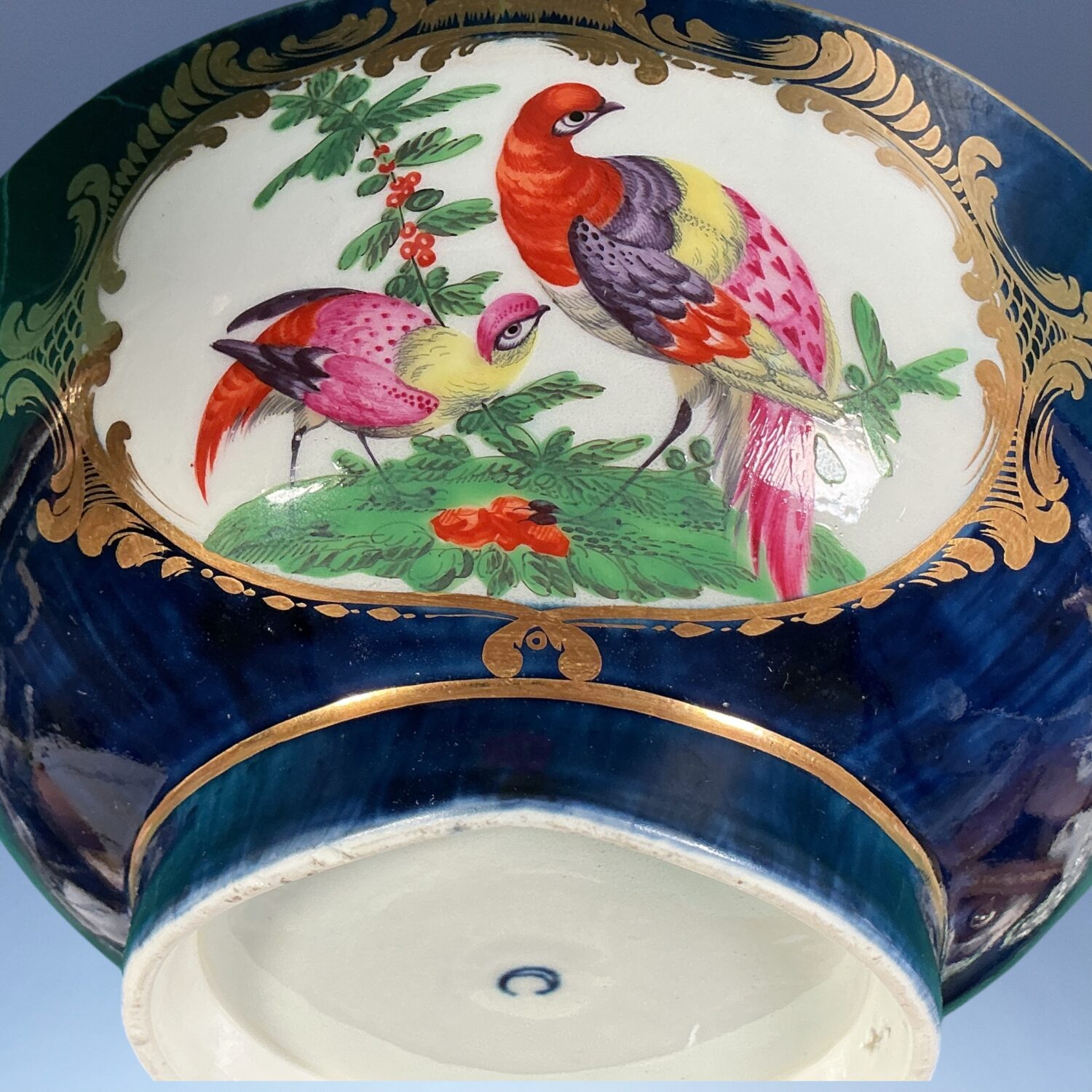 C18th Worcester Porcelain Bowl. - Image 7