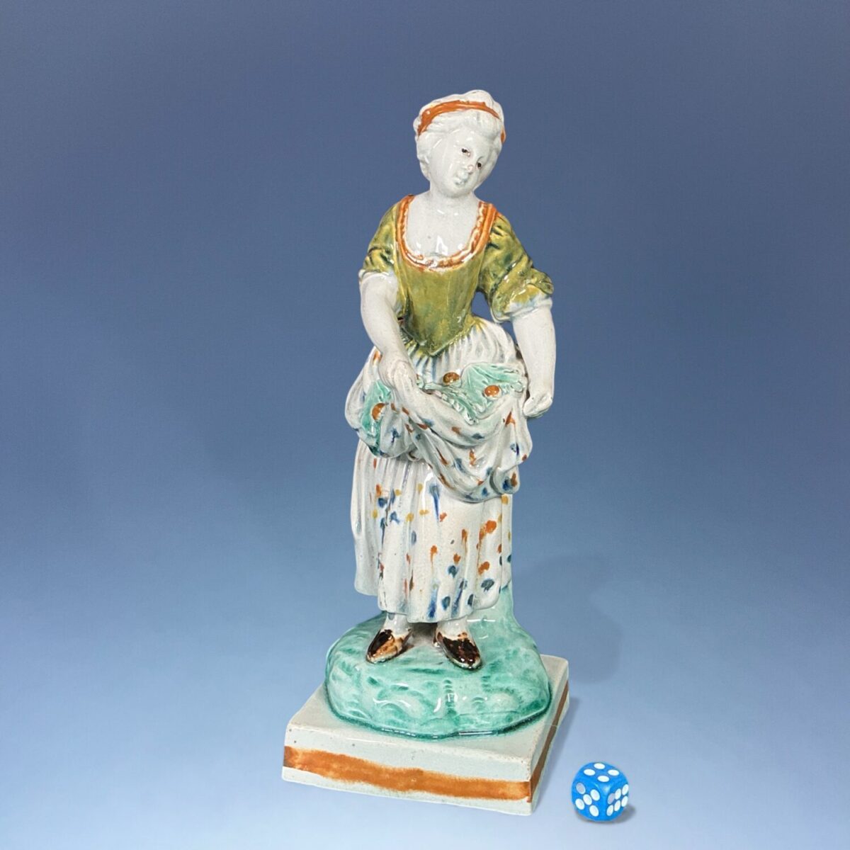 Early Staffordshire ‘Pratt Ware’  Figure of Iphigenia