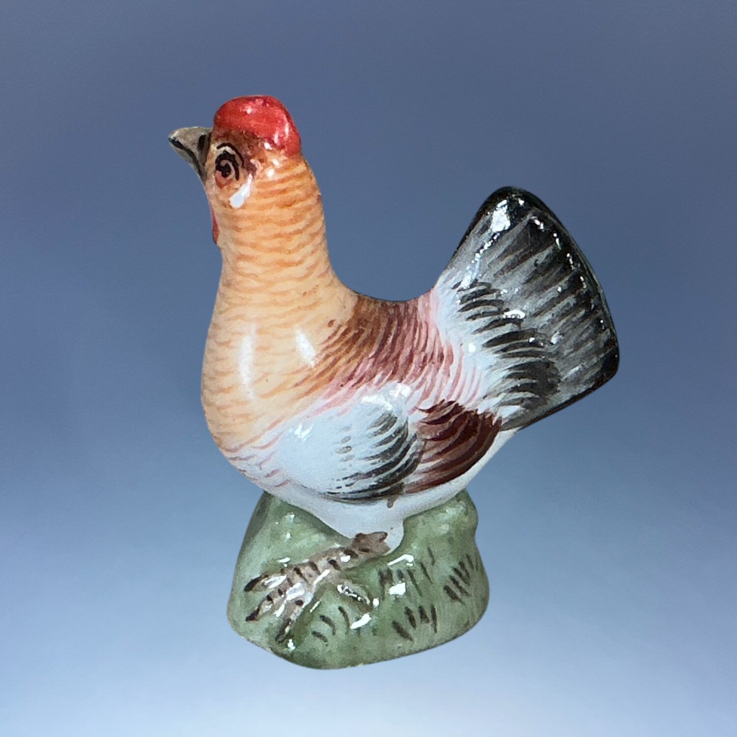 Meissen Porcelain Miniature - Chicken - Image 2