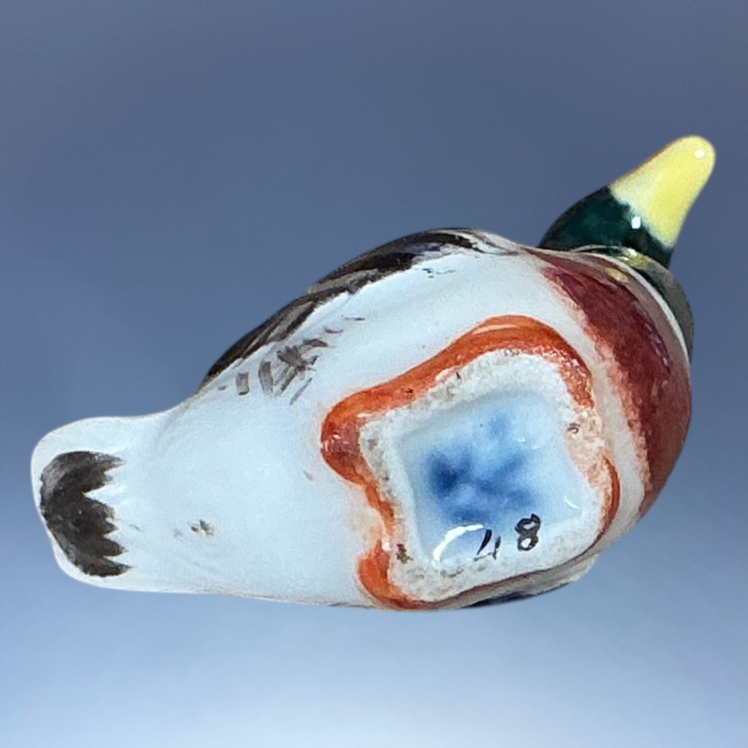 Meissen Porcelain Miniature - Duck - Image 3