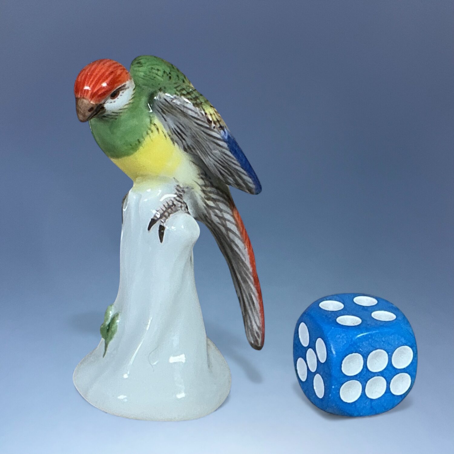 Meissen Porcelain Miniature - Parrot