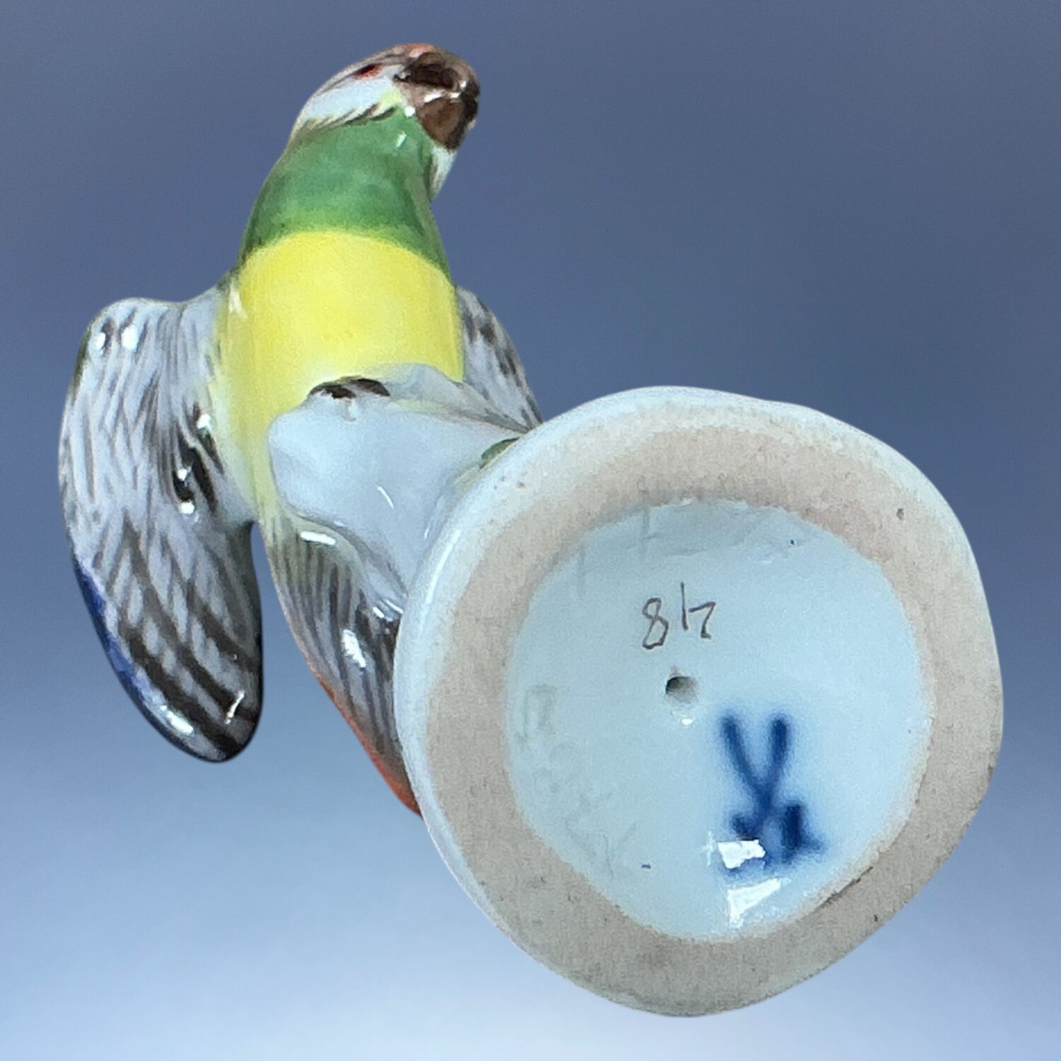 Meissen Porcelain Miniature - Parrot - Image 3