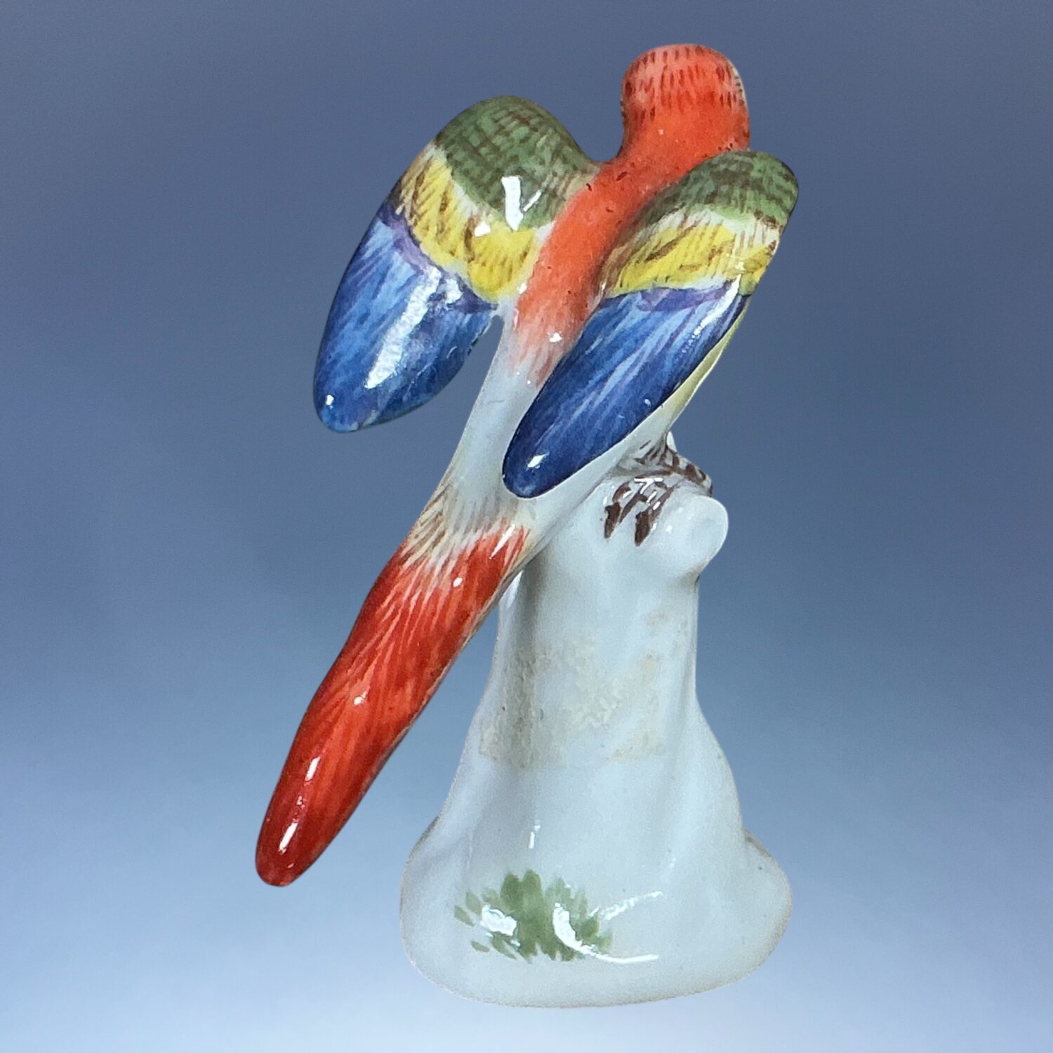 Meissen Porcelain Miniature - Parrot (blfwr) - Image 2