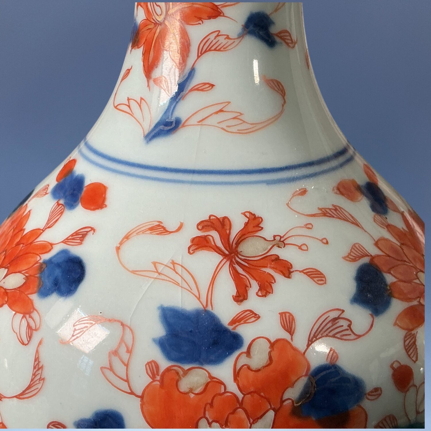 C18th Chinese Imari Water Bottle - circa 1740 - Image 8