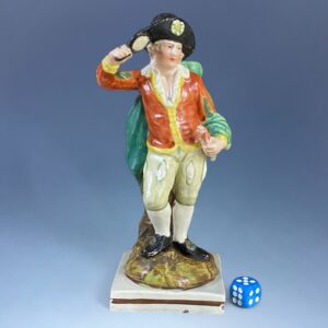 Staffordshire Pottery Figure Emblematic of Fire (a)