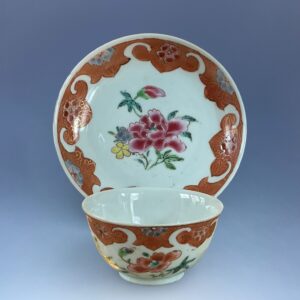 Chinese Export - Qianlong - Tea Bowl & Saucer