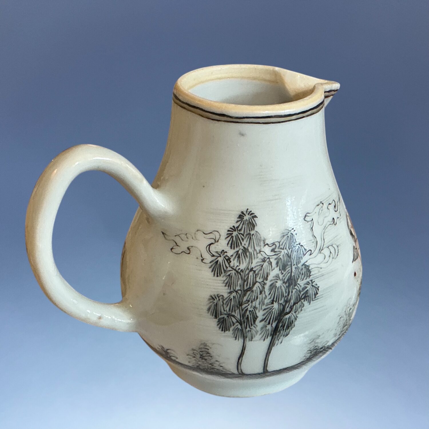 Chinese Export Porcelain - European Figure Decorated Cream Jug. - Image 12