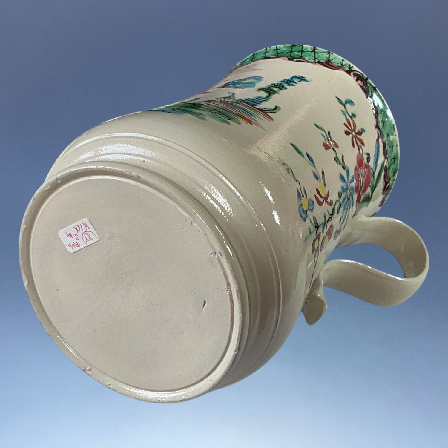 C18th Staffordshire Saltglaze Stoneware Tankard - Image 12