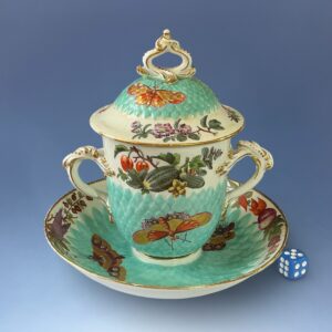 Chelsea Gold Anchor Chocolate Cup c1765