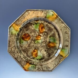 Whieldon Plate Octagonal ‘Thread Edge’ Plate c1760