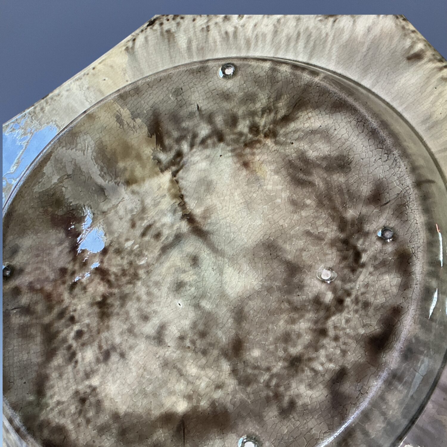 Whieldon Plate Octagonal ‘Thread Edge’ Plate c1760 - Image 7