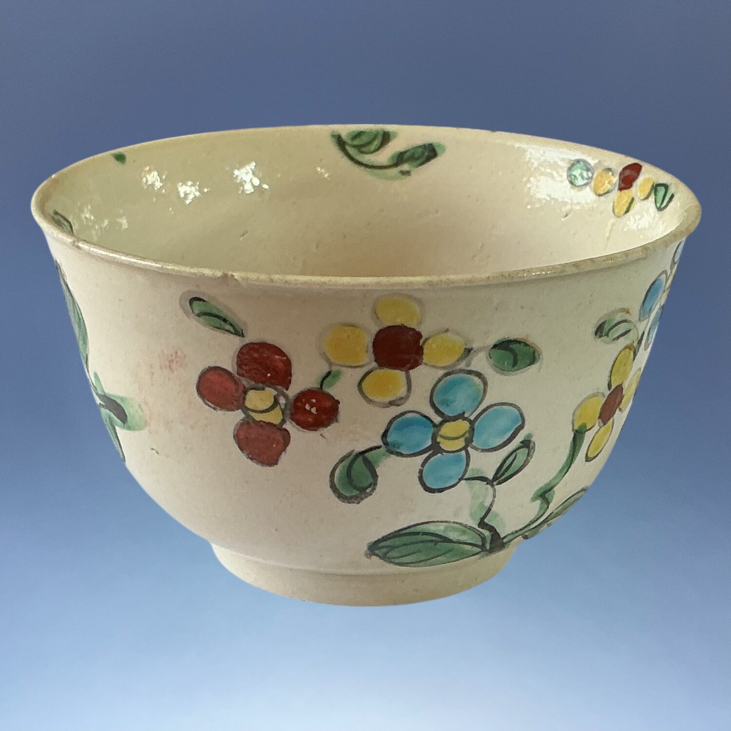 C18th English Saltglaze Tea Bowl. - Image 2