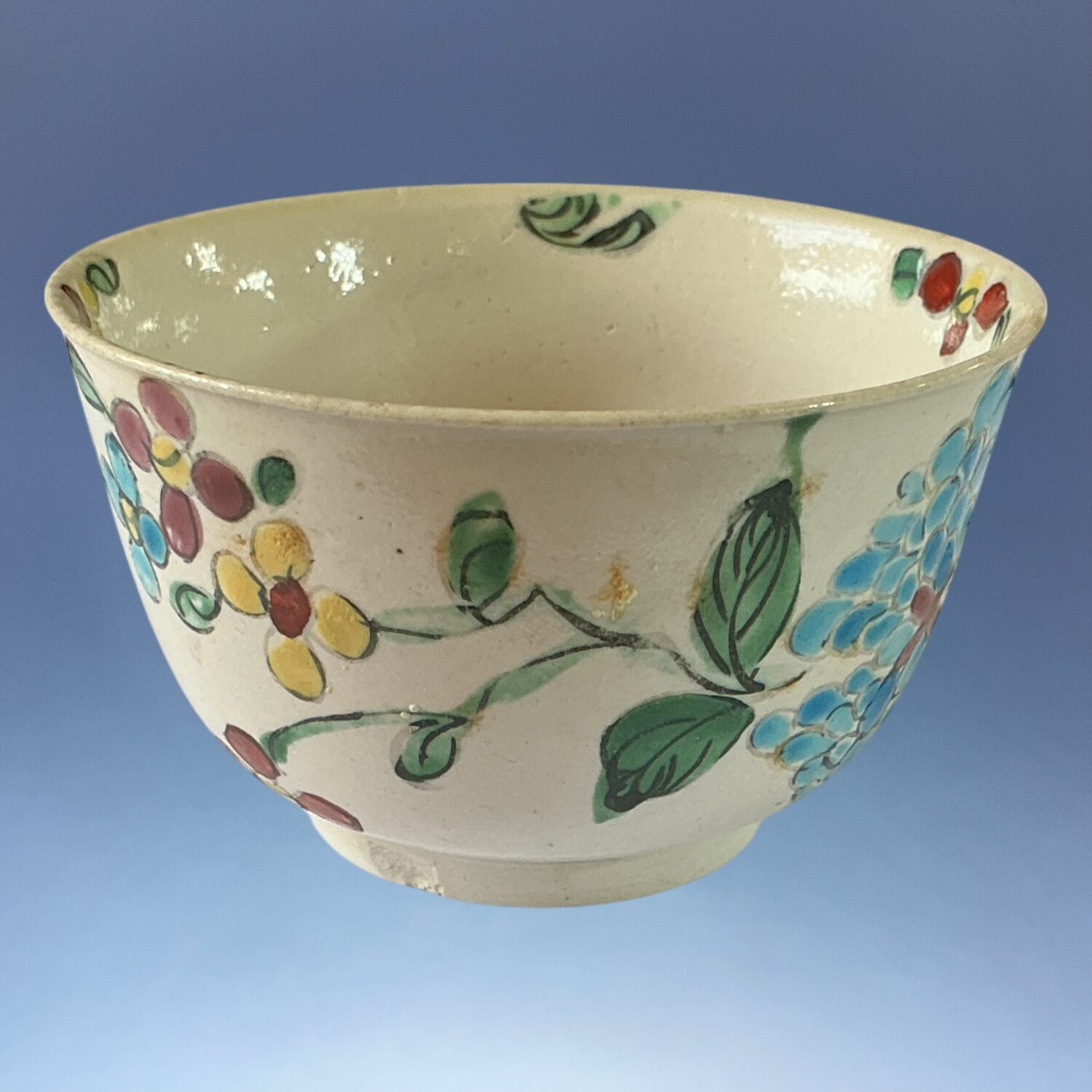 C18th English Saltglaze Tea Bowl. - Image 4
