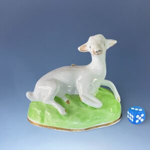 (Clearance) Samuel Alcock - Staffordshire Recumbent Deer.