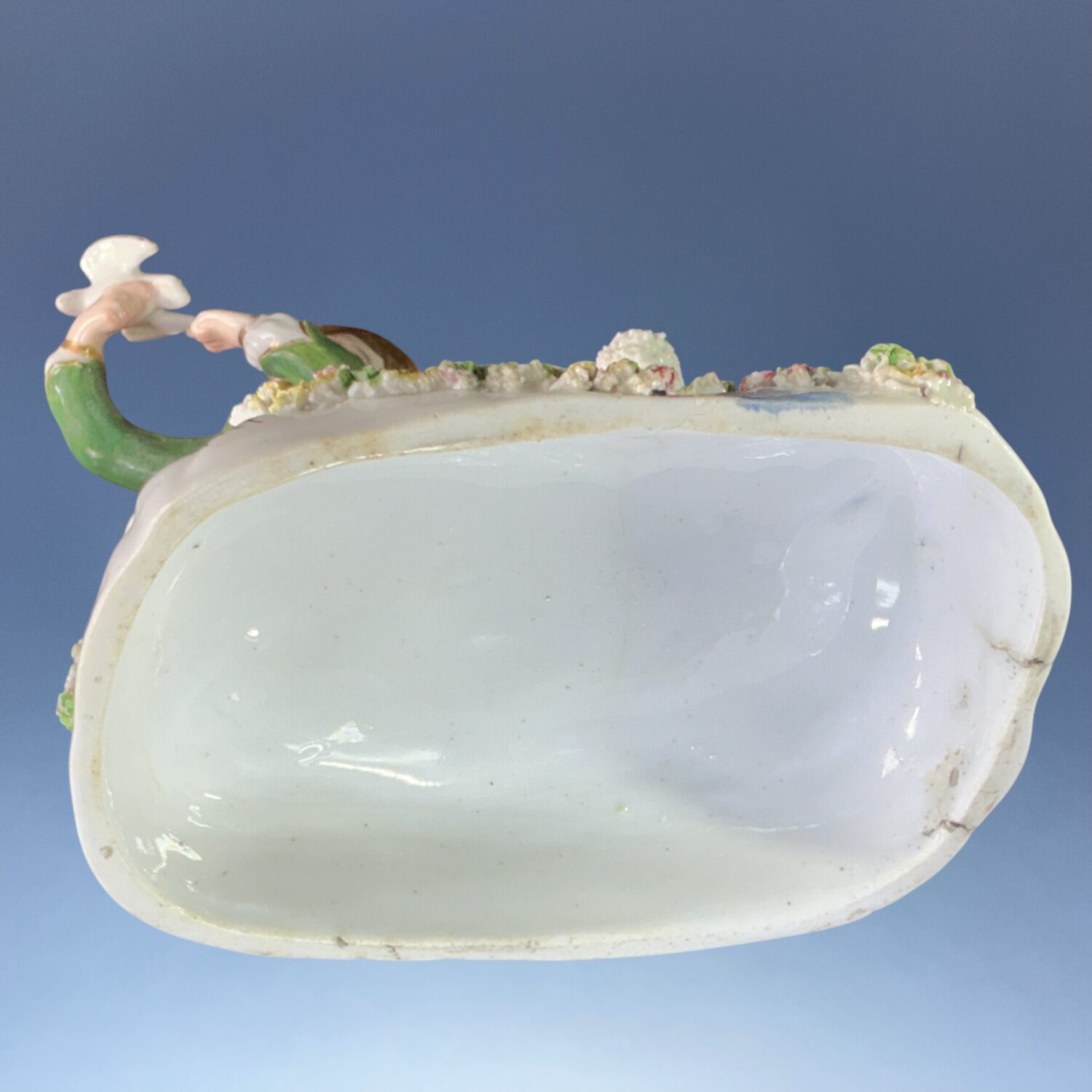 C19th Staffordshire Porcelain Figure- Boy with a Poodle - Image 2