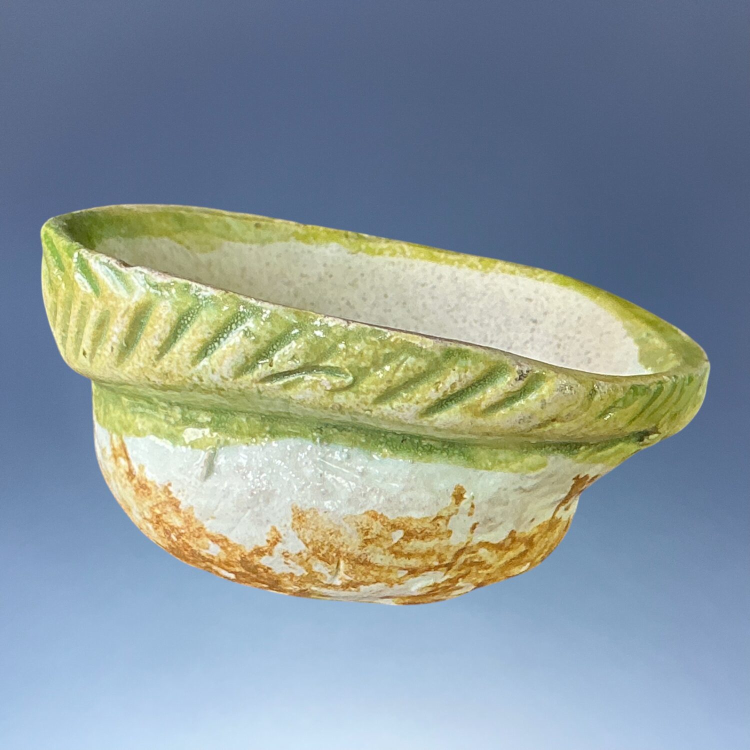 Early Staffordshire - Pratt Ware Model of a Sleeping Dog. - Image 7