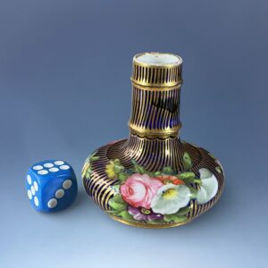 Early Spode Porcelain Scent Bottle c.1815-20