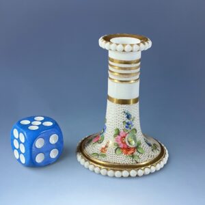 (Clearance) Early Spode Miniature Candlestick.
