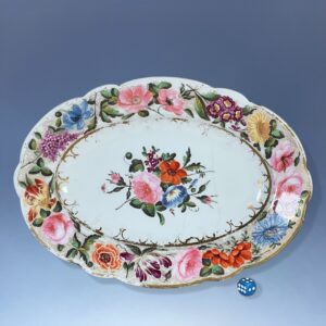 CLEARANCE - Nantgarw Porcelain Oval Dish circa 1815