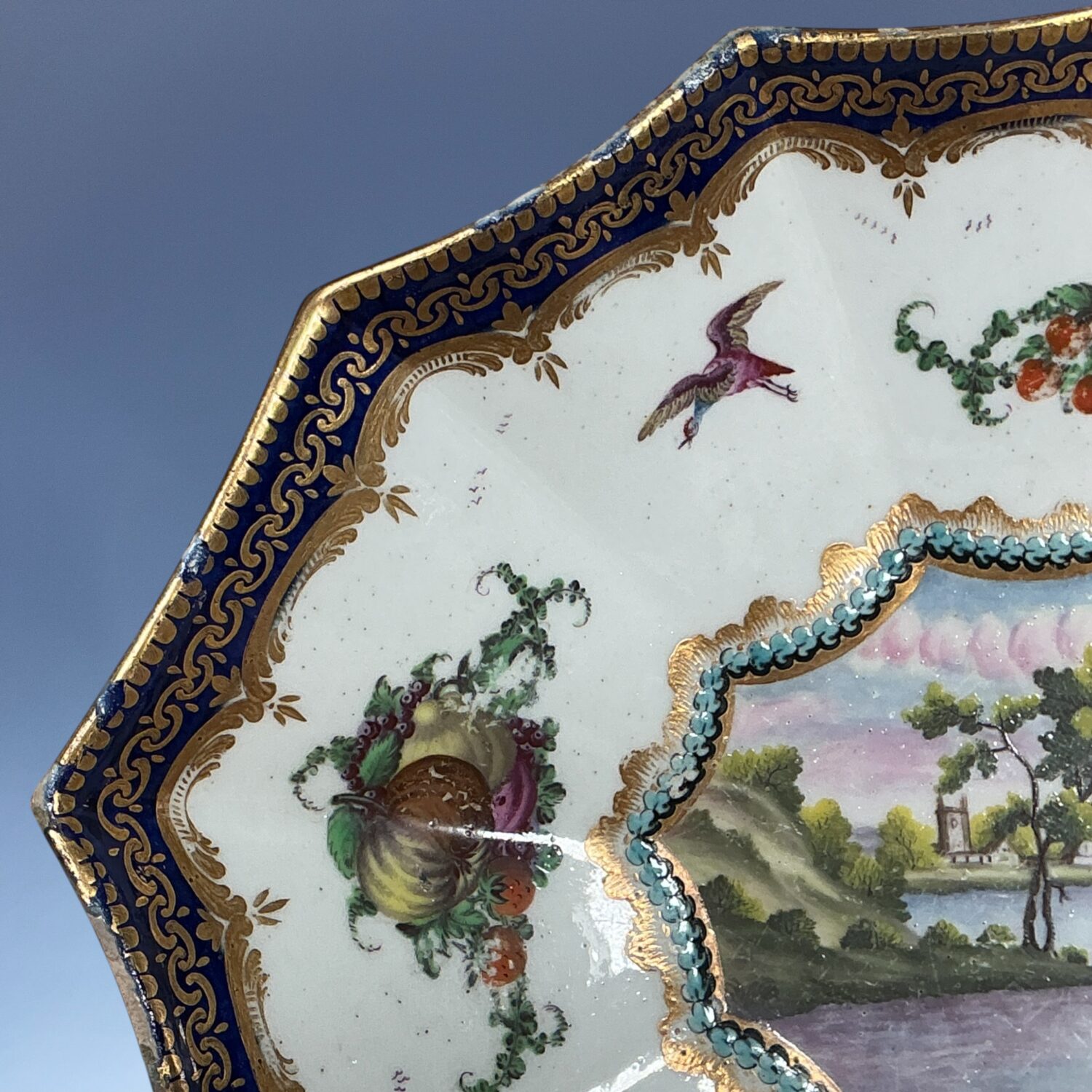 (Clearance) Dr Wall Worcester ‘Lord Henry Thynne’ Type Dessert Dish - Image 11